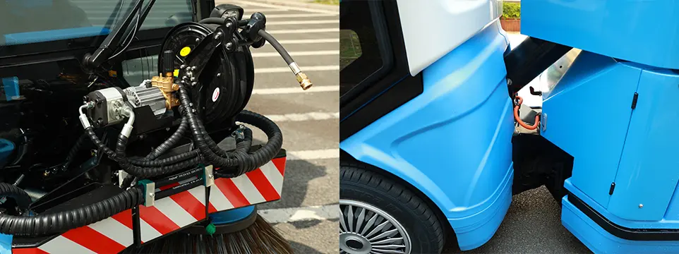 Solar lithium-ion sweeper-RG-TEV8240