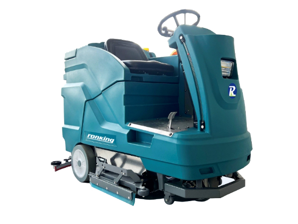 Ride-On Floor Scrubber