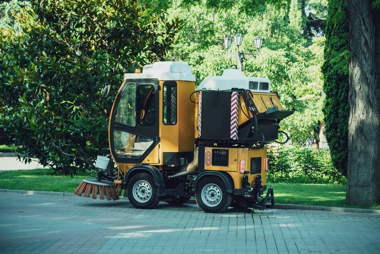heavy duty road sweeper