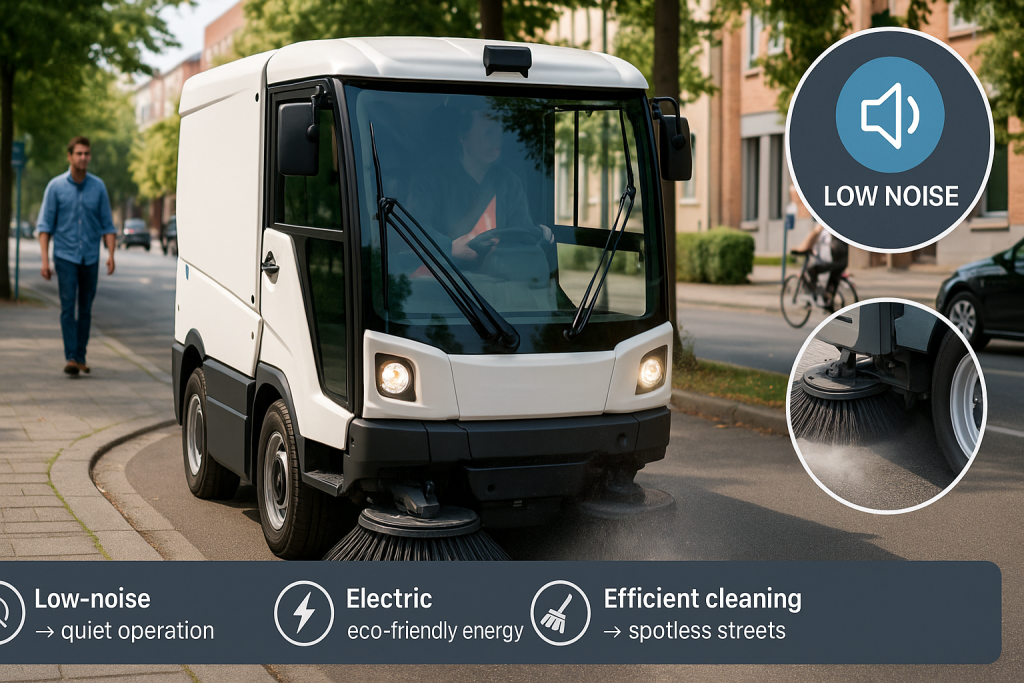 Low Noise Electric Sweeper