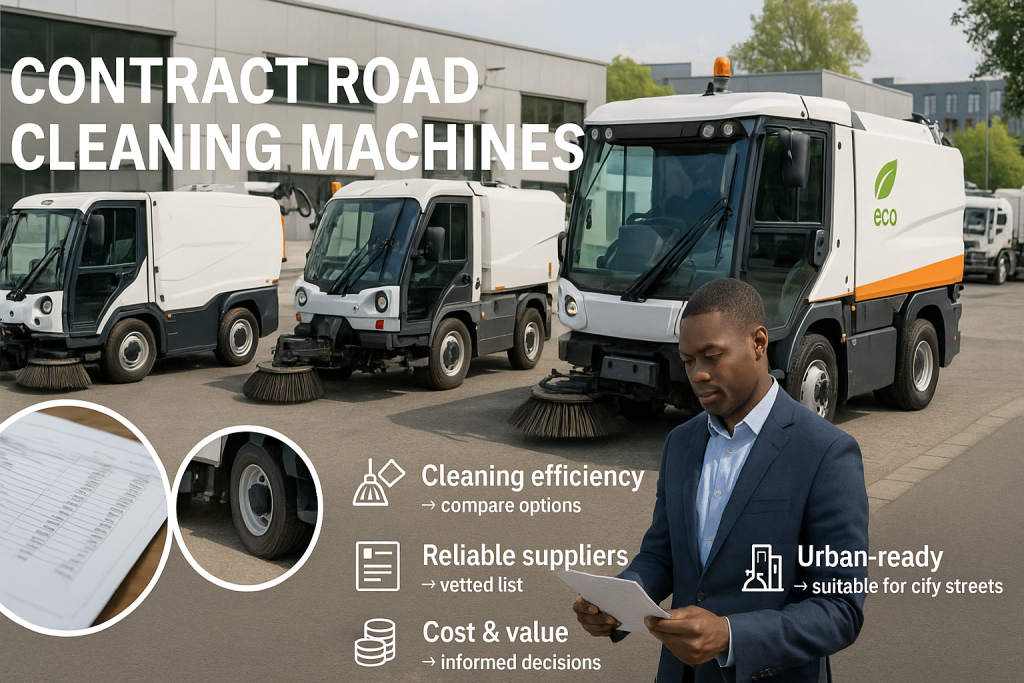 contract road cleaning machines