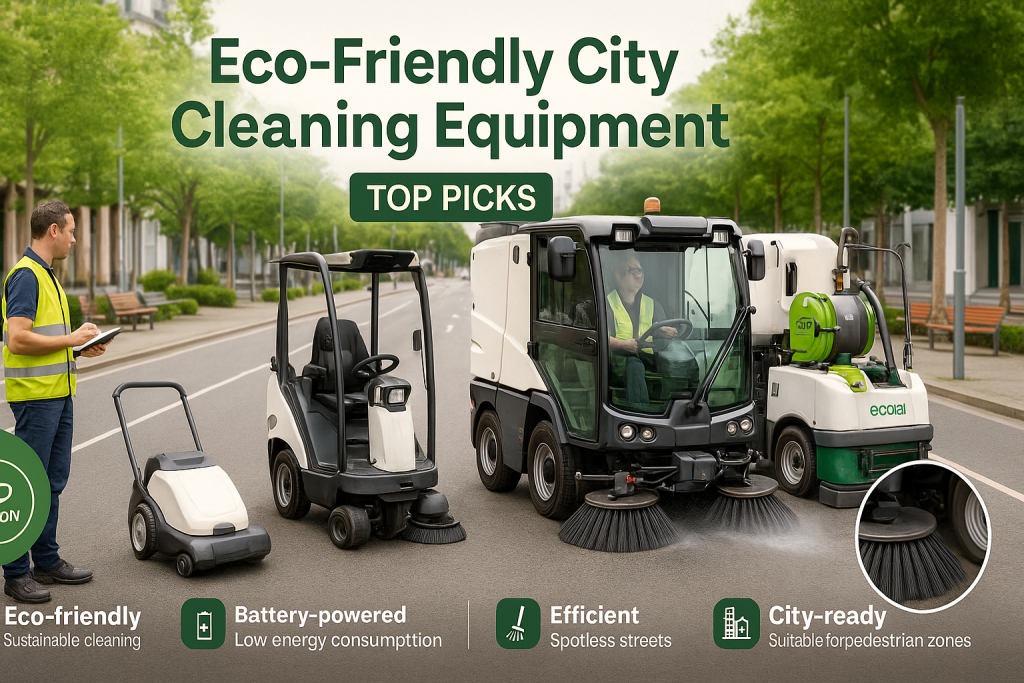 Eco-Friendly City Cleaning Equipment