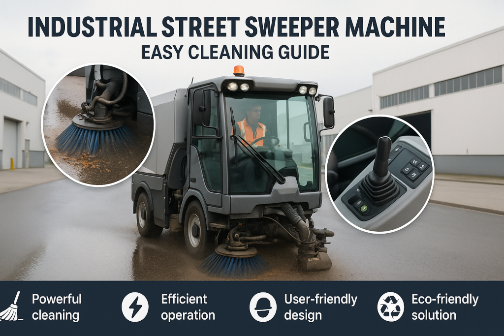 Industrial Street Sweeper Machine