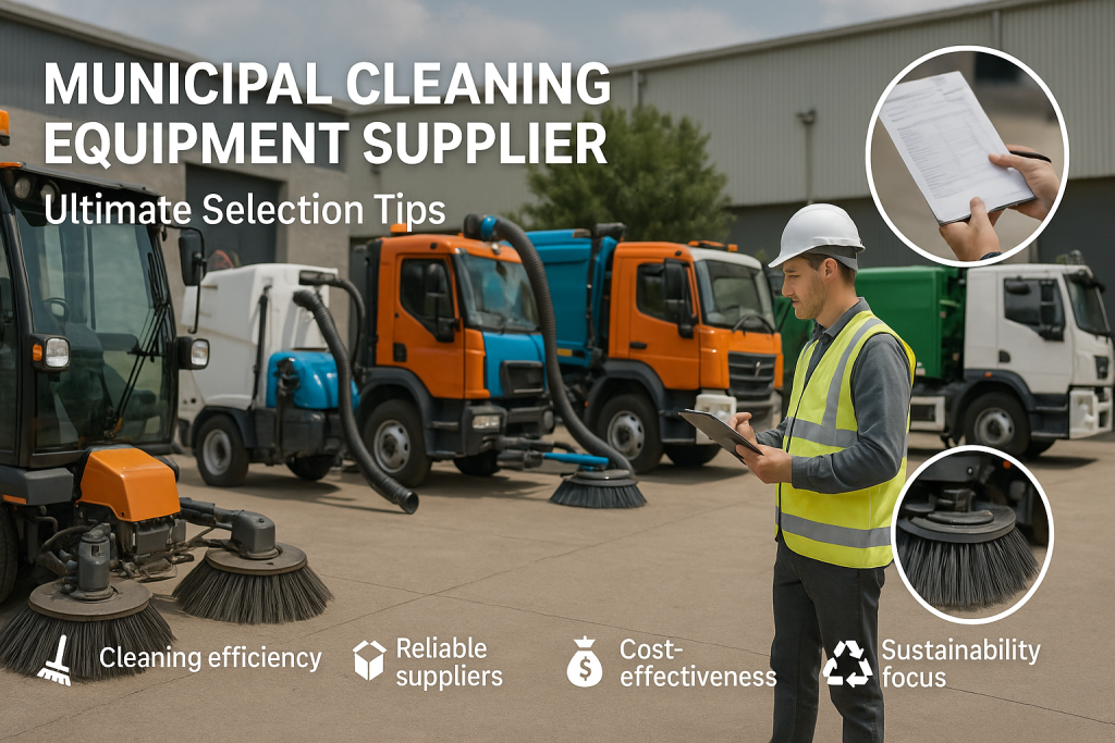 Municipal Cleaning Equipment Supplier