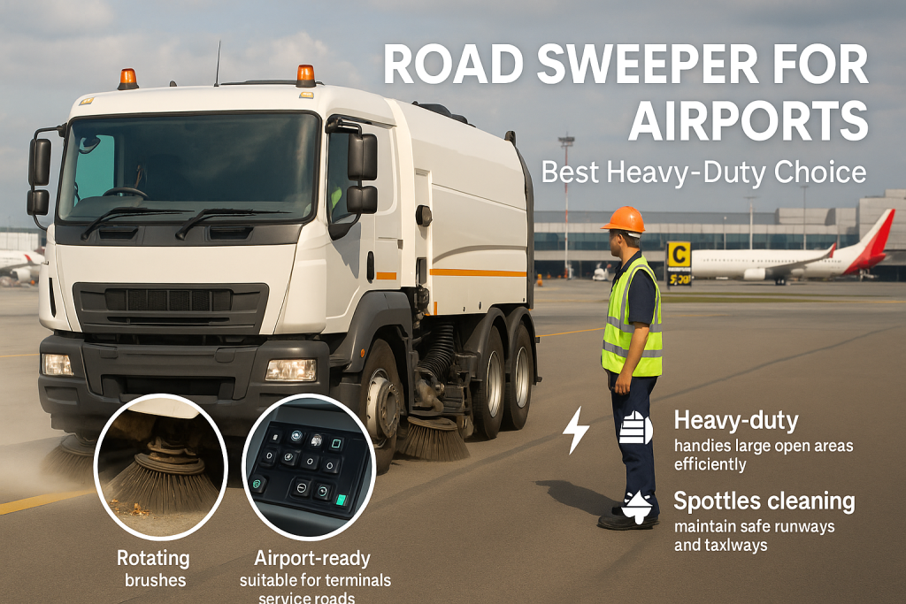 Road Sweeper for Airports
